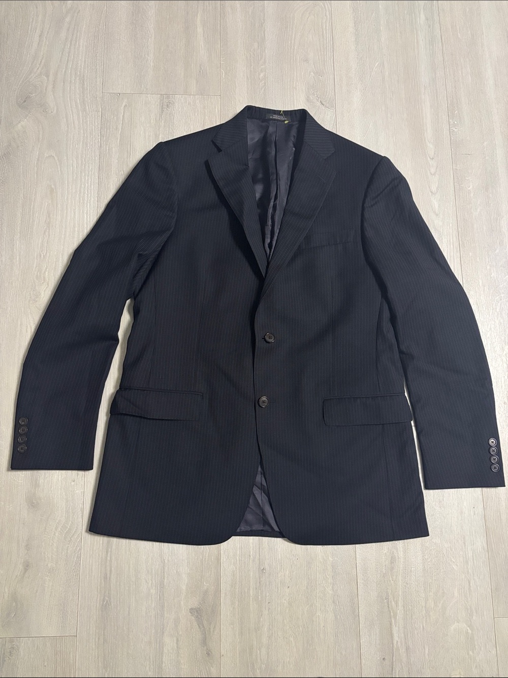 🔥BUNDLESALE Mens 42L Hart Schaffner Marx Pinstripe Two-Button Blazer Sport Coat